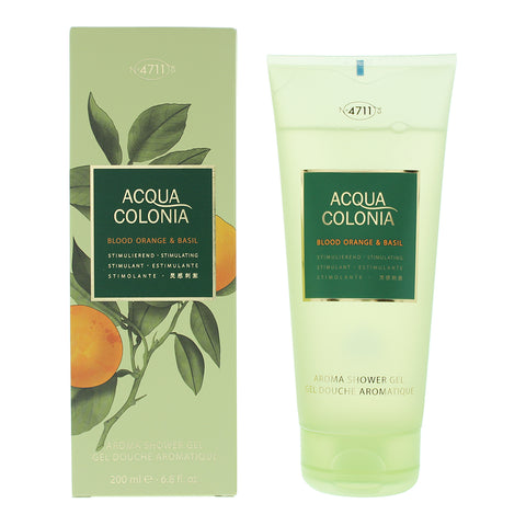4711 Acqua Colonia Blood Orange  Basil Shower Gel 200ml