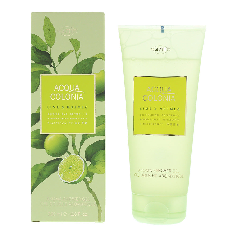 4711 Acqua Colonia Lime  Nutmeg Shower Gel 200ml