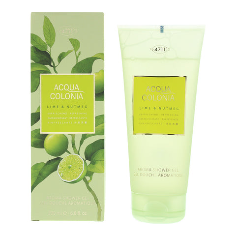 4711 Acqua Colonia Lime  Nutmeg Shower Gel 200ml