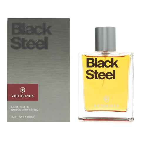 Swiss Army Black Steel Eau De Toilette 100ml