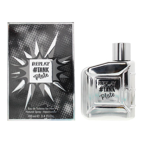 Replay Tank Plate For Him Eau De Toilette 100ml