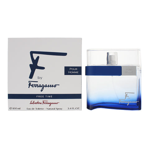 Salvatore Ferragamo F By Ferragamo Free Time Eau De Toilette 100ml