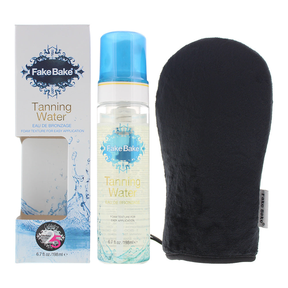 Fake Bake Tanning Water 198ml & Application Mitt