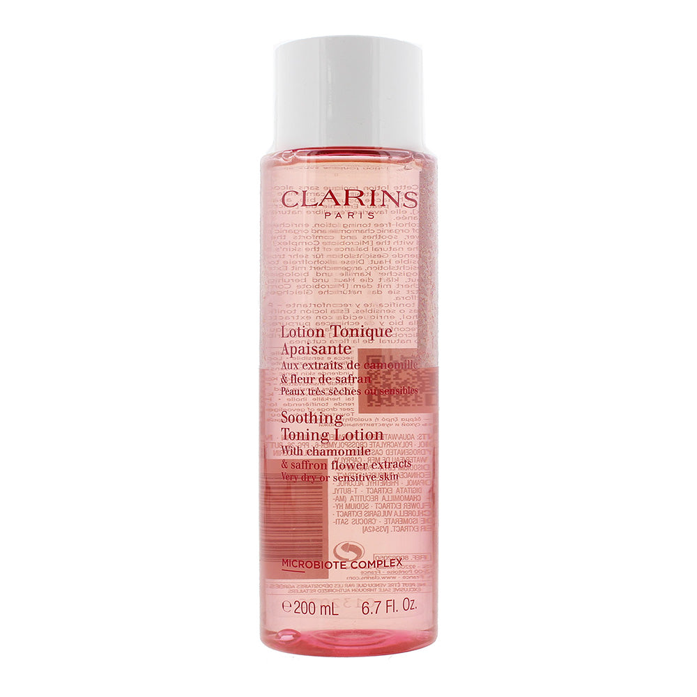 Clarins Soothing Toning Lotion 200ml For Very Dry Or Sensitive Skin