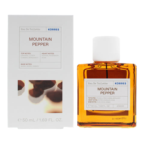 Korres Mountain Pepper Eau De Toilette 50ml