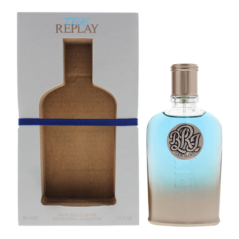 Replay True For Him Eau De Toilette 50ml