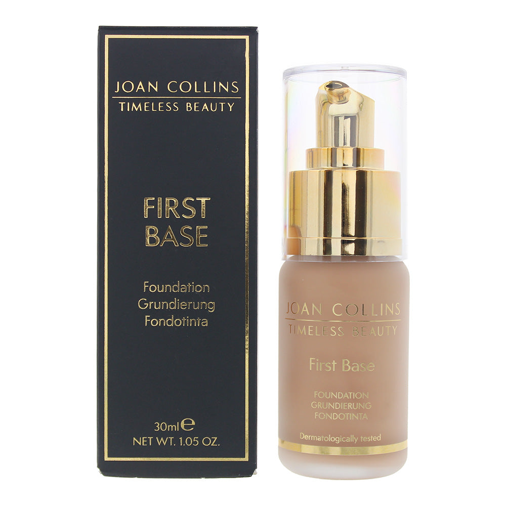 Joan Collins First Base Cool Dark Foundation 30ml