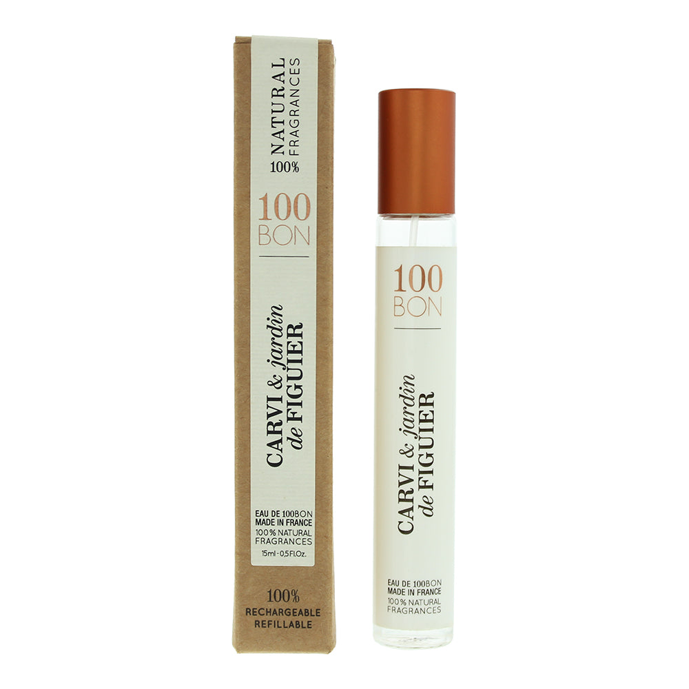 100 Bon Carvi & Jardin De Figuier Refillable Eau De Parfum 15ml