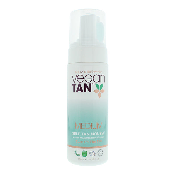 Vegan Tan Medium Self Tan Mousse 150ml