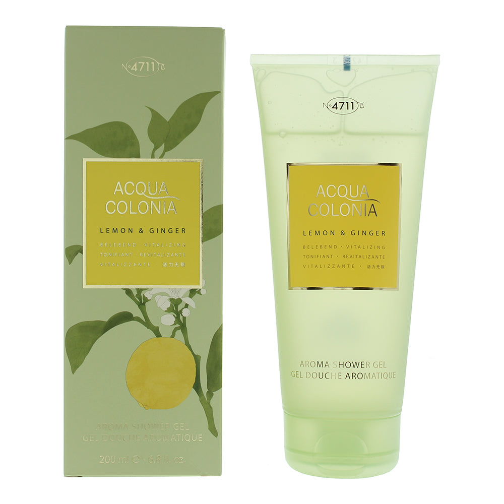 4711 Acqua Colonia Lemon  Ginger Shower Gel 200ml