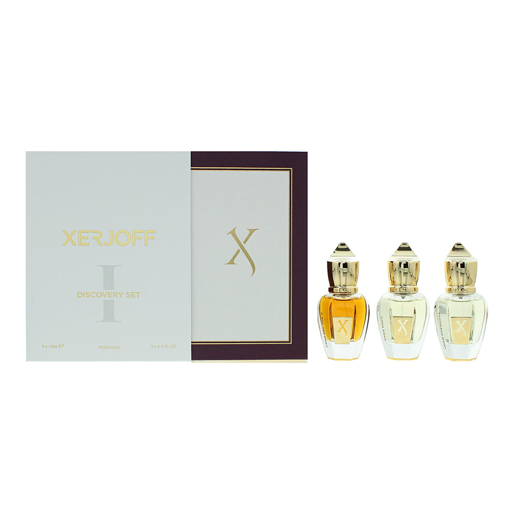 Xerjoff Discovery Set I Gift Set Eau De Parfum 3 x 15ml Cruz Del Sur - Erba Pura - Uden Overdose