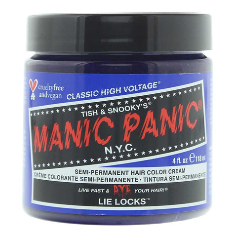 Manic Panic Classic High Voltage Lie Locks Semi-Permanent Hair Colour Cream 118ml