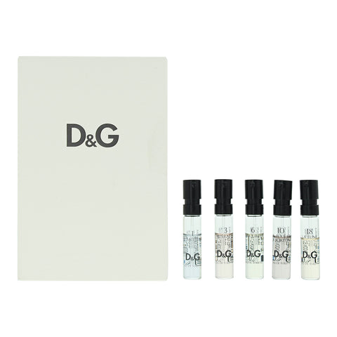 Dolce & Gabbana The Collection 5 Piece Gift Set Eau De Toilette: 1 Le Bateleur 1.5ml - 3 L'impératrice 1.5ml - 6 L'amoureux 1.5ml - 10 La Roue De La F