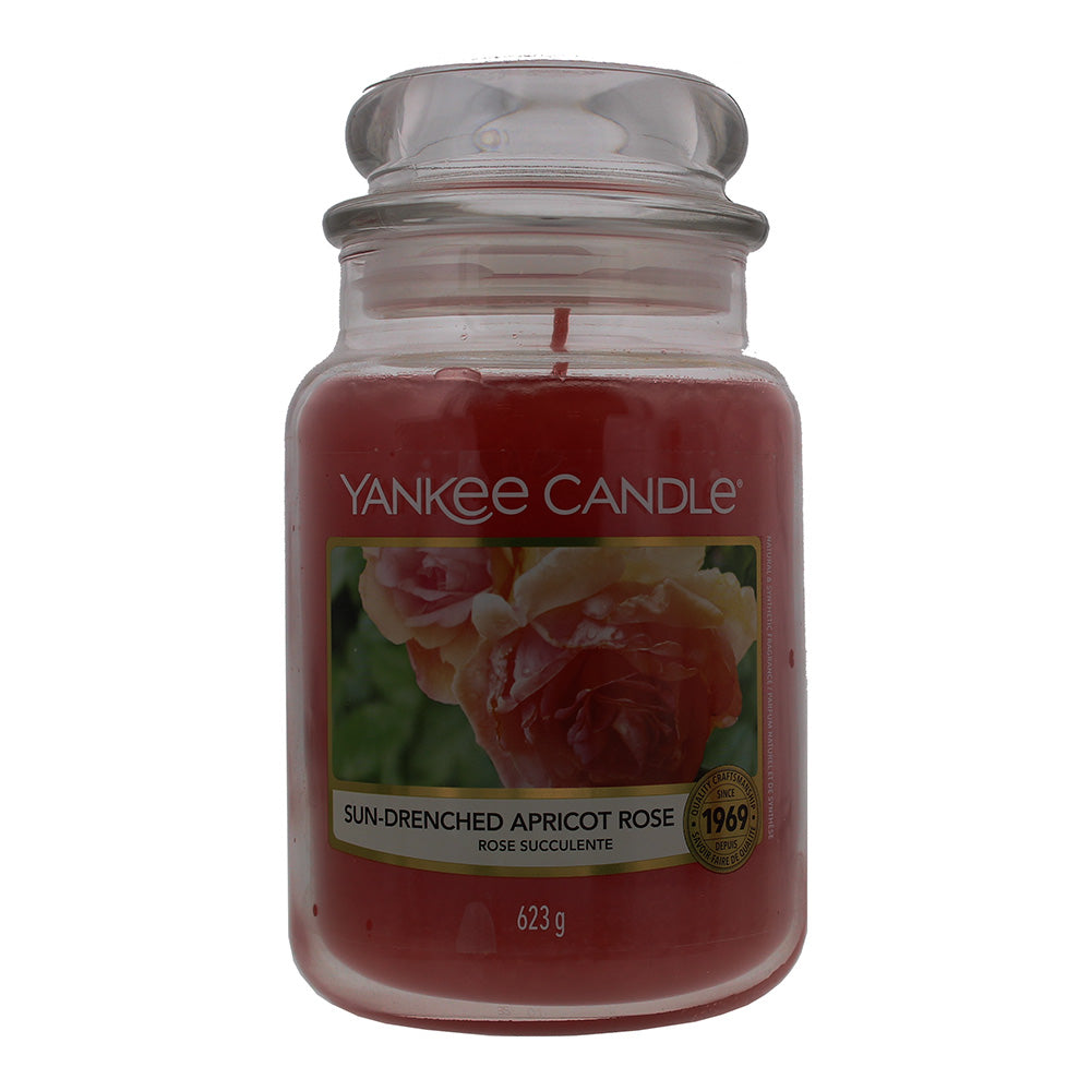 Yankee Candle Sun-Drenched Apricot Rose Candle 623g