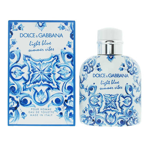 Dolce & Gabbana Light Blue Summer Vibes Pour Homme Eau de Toilette 125ml