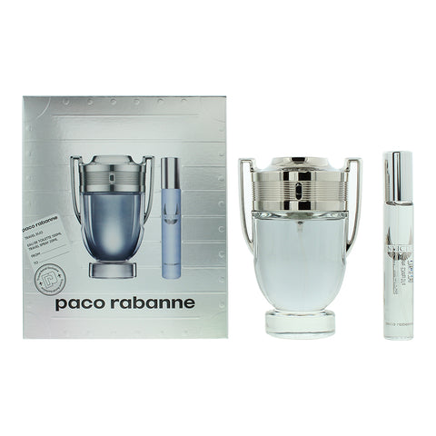 Paco Rabanne Invictus 2 Piece Gift Set: Eau de Toilette 100ml - Eau de Toilette 20ml