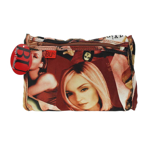 Bags Unlimited St. Tropez Brown Side Zip Pouch