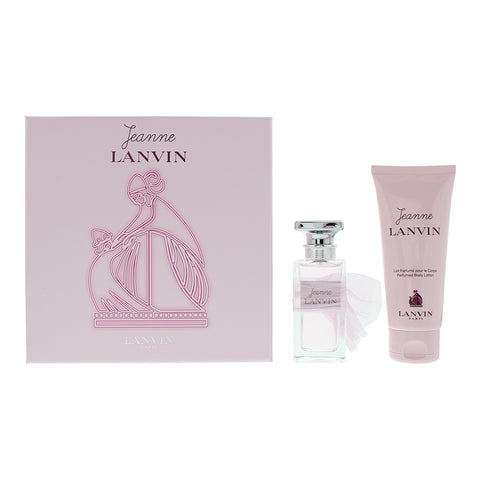 Lanvin Jeanne 2 Piece Gift Set: Eau de Parfum 50ml - Body Lotion 100ml