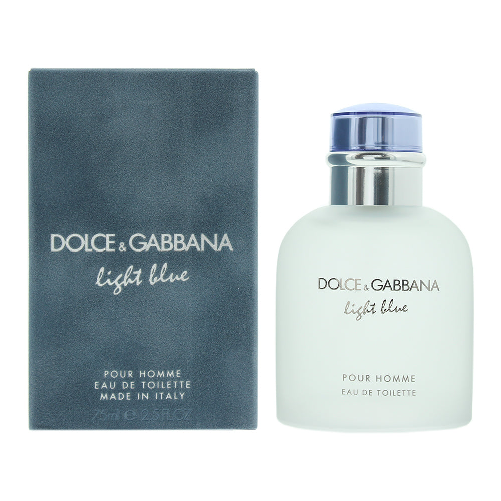 Dolce & Gabbana Light Blue Pour Homme Eau de Toilette 75ml