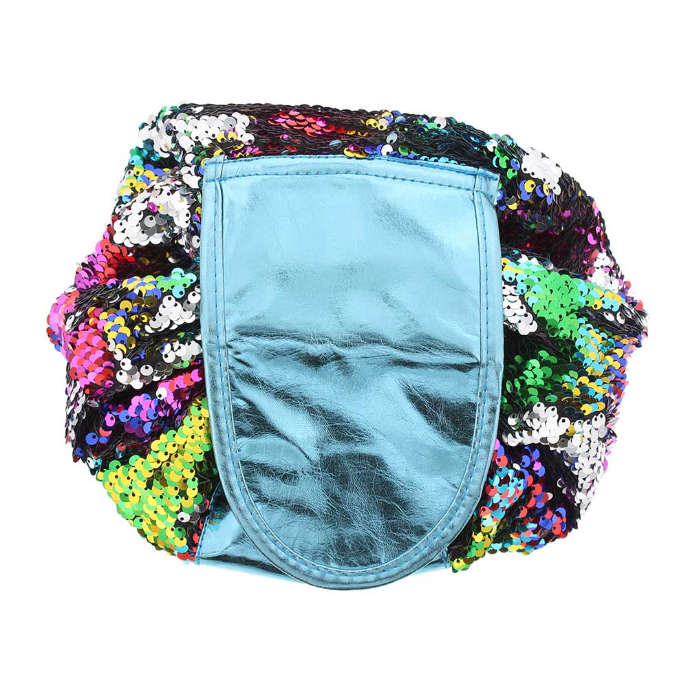 Sequin Make Up Bag Rainbow