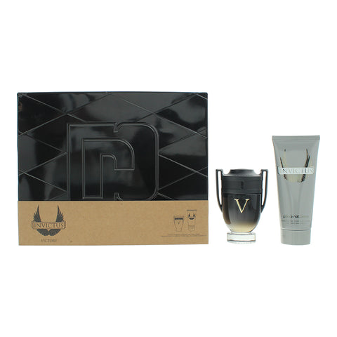 Paco Rabanne Invictus Victory Extreme 2 Piece Gift Set: Eau de Parfum 50ml - Shower Gel 100ml