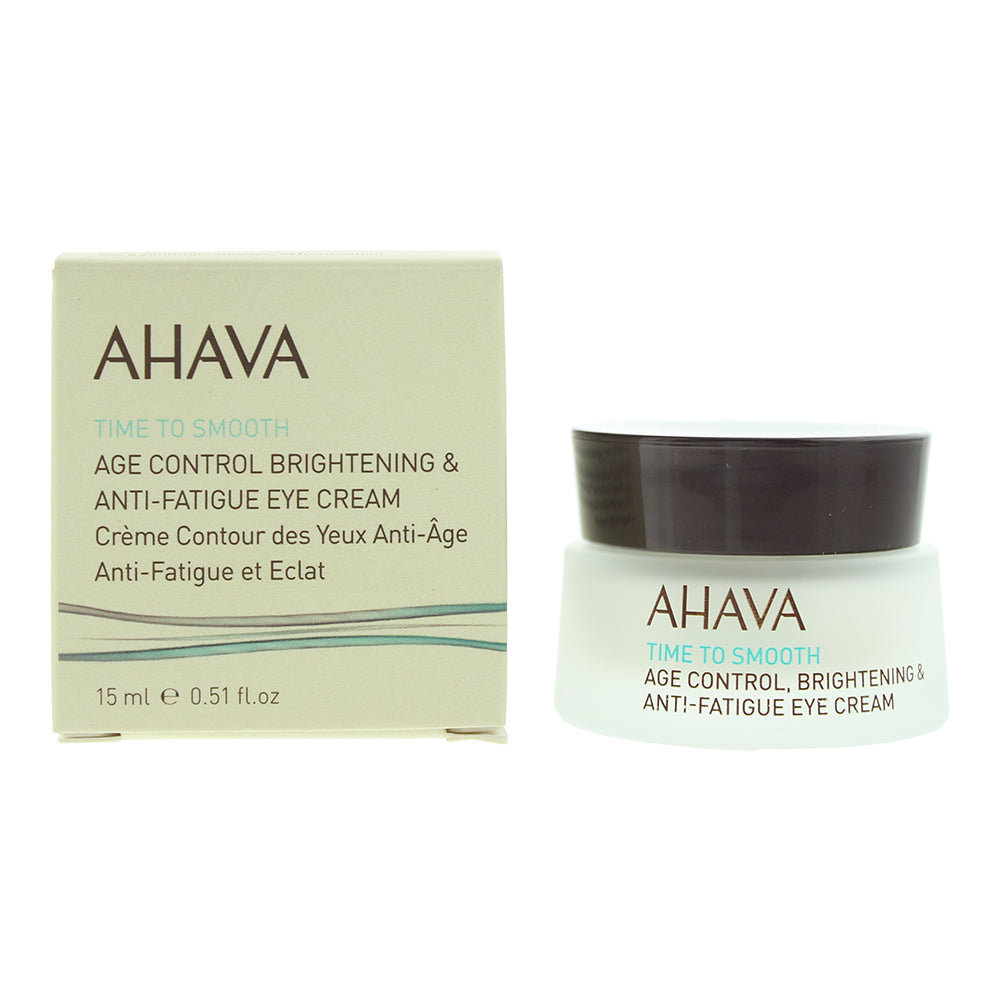 Ahava Time To Smooth Age Control Brightening & Anti-Fatigue Eye Cream 15ml