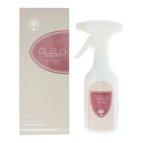 Lattafa Mohra Silky Rose Room Spray 450ml