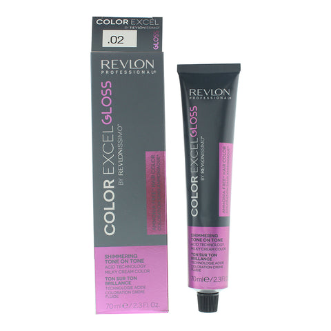 Revlon Revlonissimo Colorsmetique Color Excel Gloss .02 Anti-Yellow Hair Colour 70ml