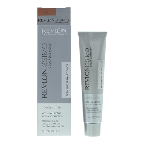 Revlon Revlonissimo Colorsmetique 7.12 Pearly Beige Blonde Hair Colour 60ml