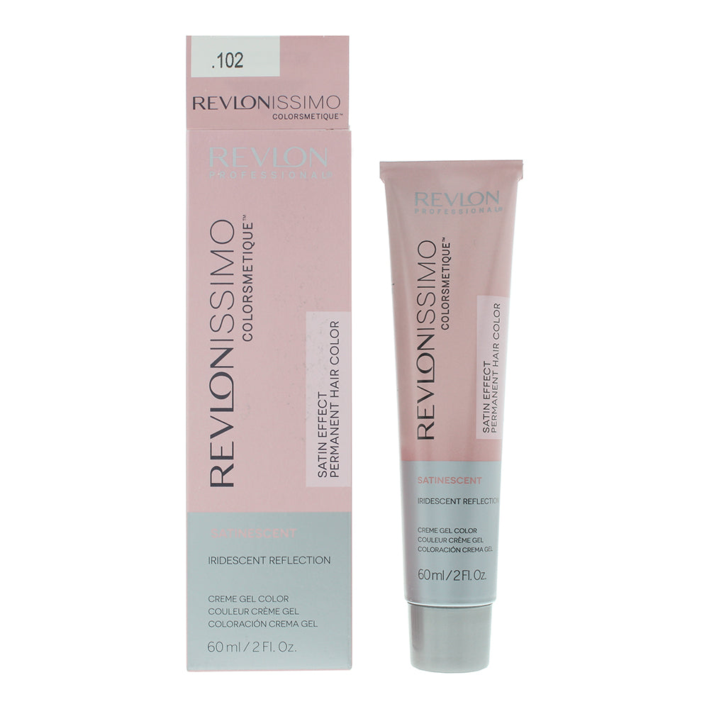 Revlon Revlonissimo Colorsmetique .102 Smoky Silver Hair Colour 60ml