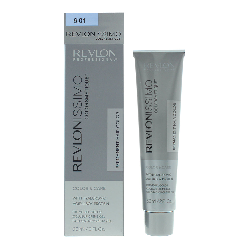 Revlon Revlonissimo Colorsmetique 6.01 Dark Natural Ash Blonde Hair Colour 60ml