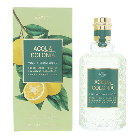 4711 Acqua Colonia Yuzu  Cedarwood Eau de Cologne 100ml