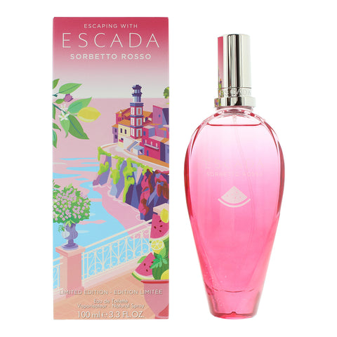 Escada Sorbetto Rosso Limited Edition Eau De Toilette 100ml