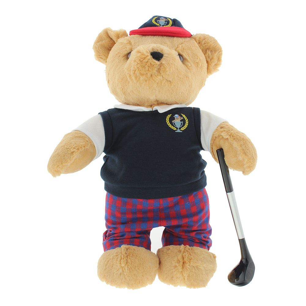 Golfing Boy Teddy Bear