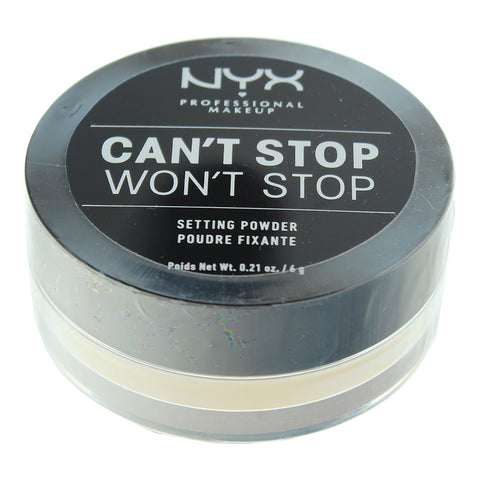 NYX Can't Stop Won't Stop Light-Medium Setting Powder 6g