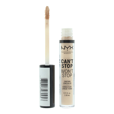 NYX Can't Stop Won't Stop 24H Vanilla Concealer 3.5ml