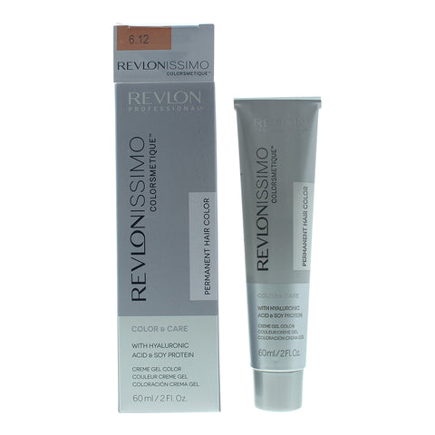 Revlon Revlonissimo Colorsmetique 6.12 Dark Pearly Blonde Hair Colour 60ml