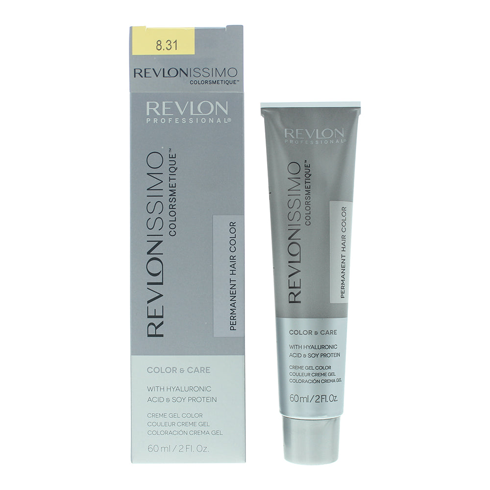 Revlon Revlonissimo Colorsmetique 8.31 Light Beige Blonde Hair Colour 60ml