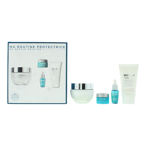 Biotherm Cera Repair 4 Piece Gift Set: Repair Treatment 50ml - Serum 7ml - Eye Cream 5ml - Night Balm 20ml