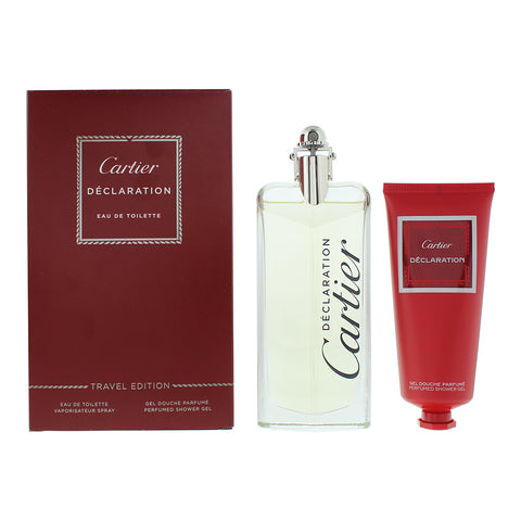 Cartier Declaration 2 Piece Gift Set: Eau de Toilette 100ml - Shower Gel 100ml