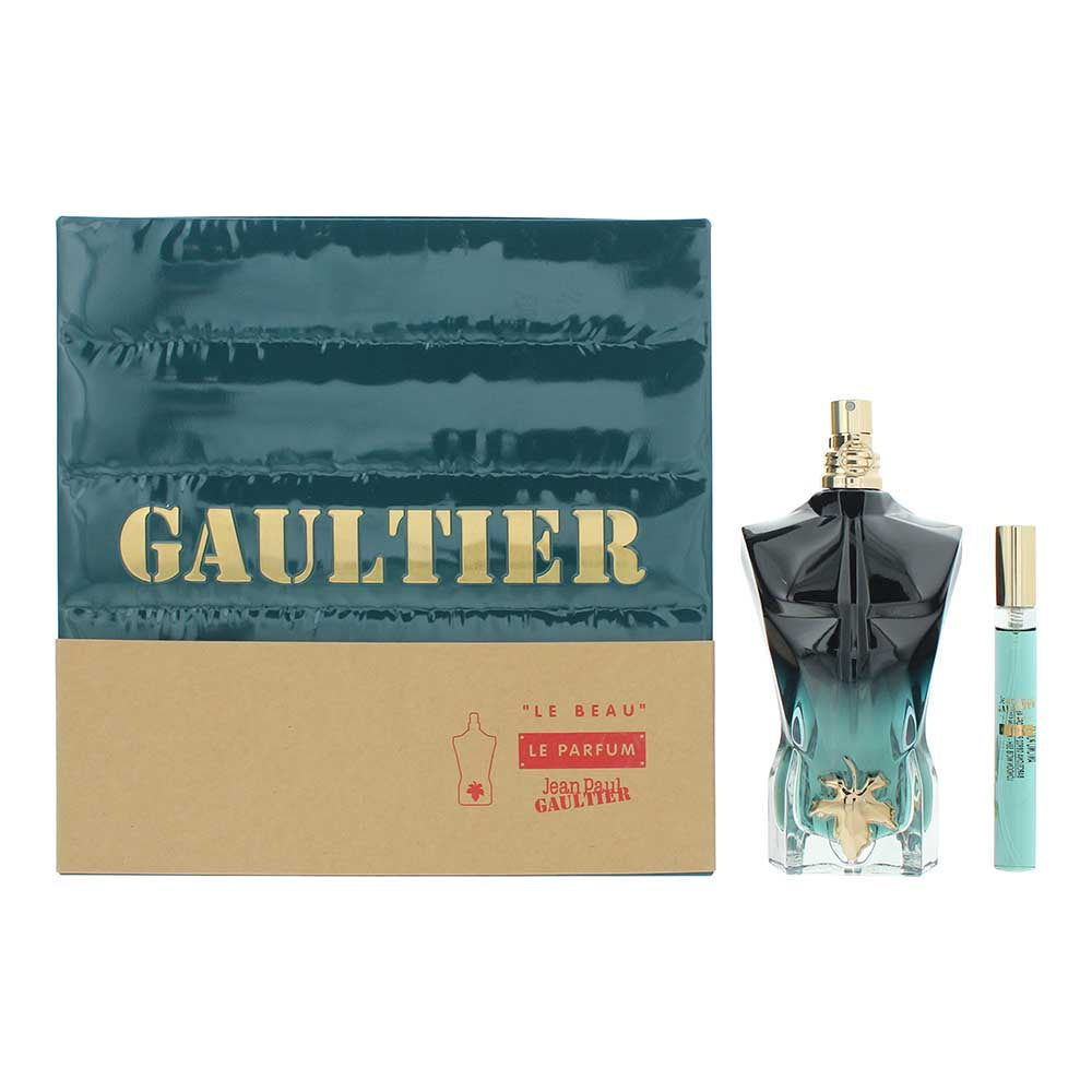 Jean Paul Gaultier Le Beau Le Parfum 2 Piece Gift Set: Eau de Parfum Intense 125ml - Eau de Parfum Intense 10ml