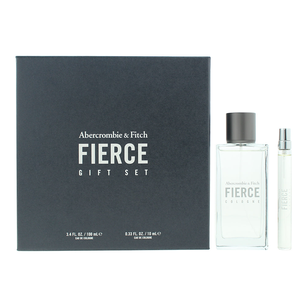 Abercrombie  Fitch Fierce 2 Piece Gift Set: Eau de Cologne 100ml - Eau de Cologne 10ml