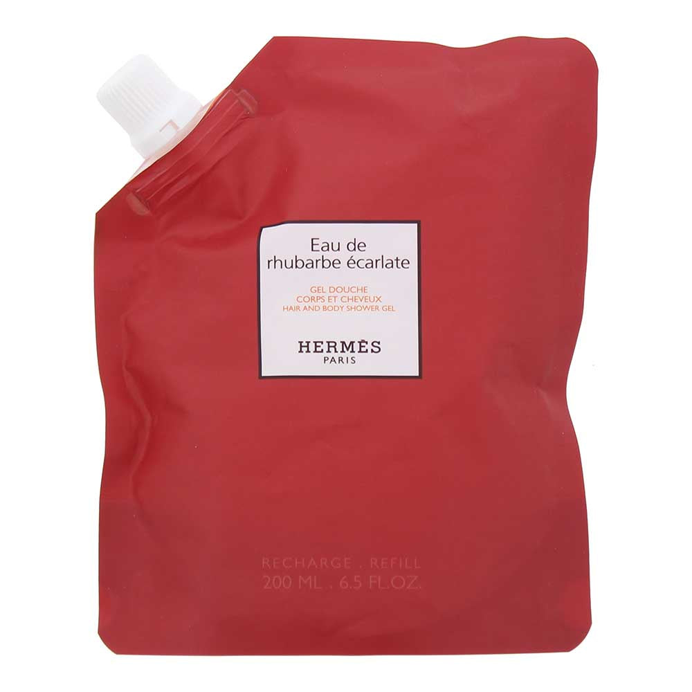 Hermès Eau De Rhubarbe Écarlate Refill Hair And Body Shower Gel 200ml