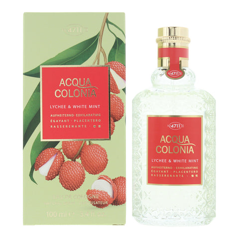 4711 Acqua Colonia Lychee  White Mint Eau de Cologne 100ml