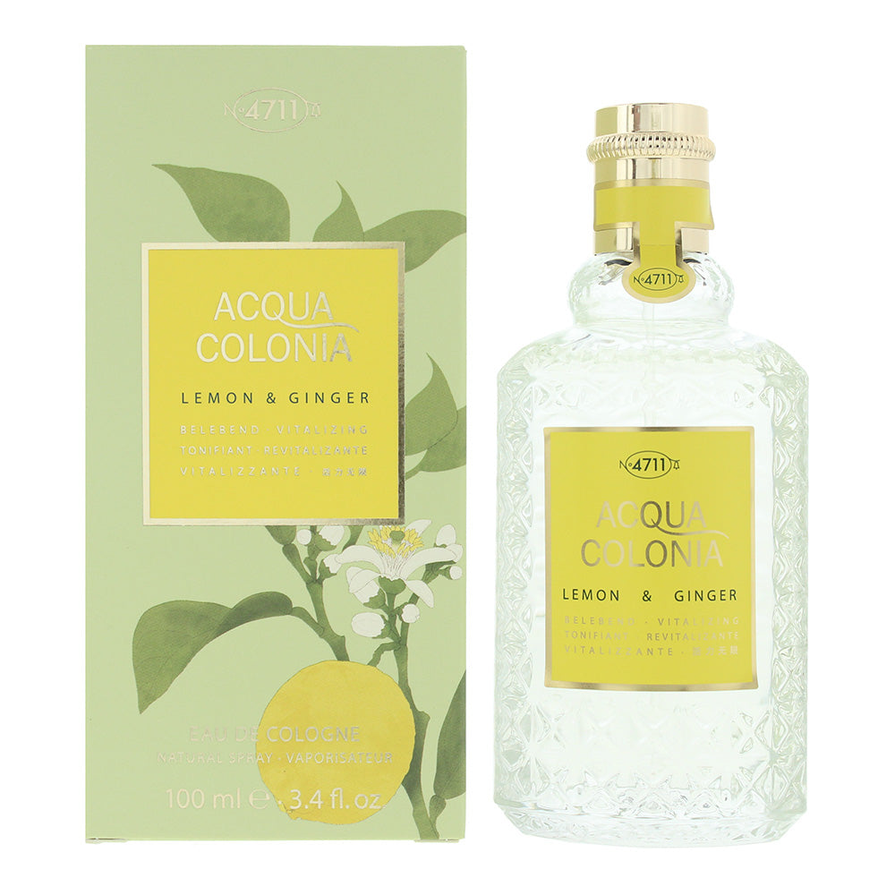 4711 Acqua Colonia Lemon  Ginger Eau de Cologne 100ml
