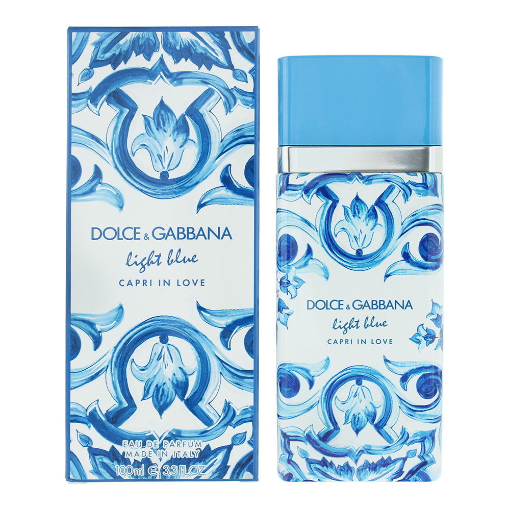 Dolce  Gabbana Light Blue Capri In Love Women Eau De Parfum 100ml
