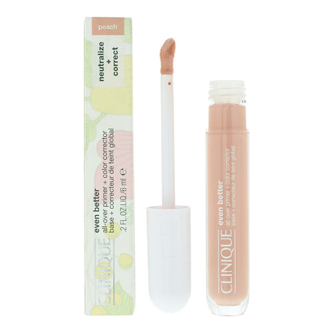 Clinique Even Better All-Over Primer + Color Corrector Base Peach 6ml