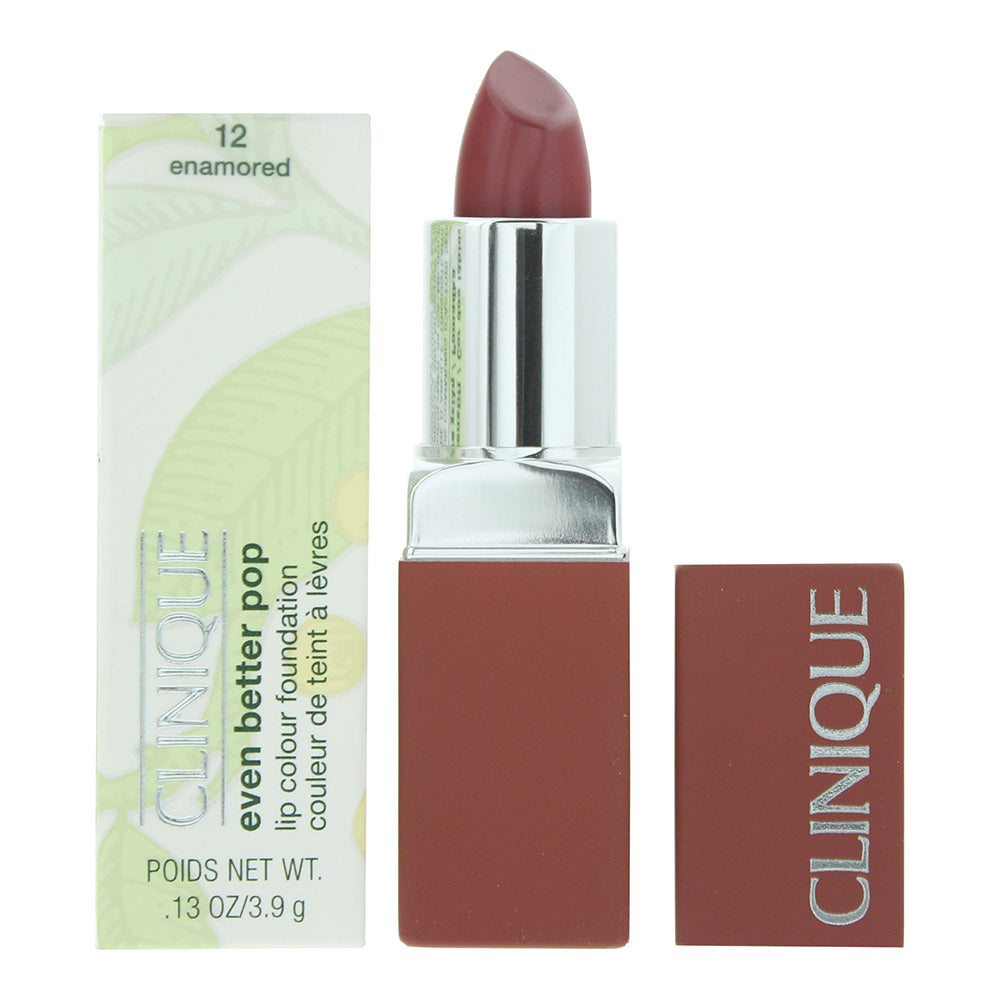 Clinique Even Better Pop Lip Colour Foundation 12 Enamored 3.9g