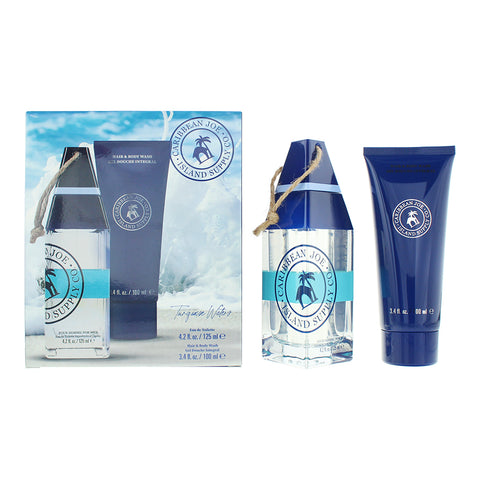 Caribbean Joe Island Supply Turquoise Waters Photobox 2 Piece Gift Set: EDT 125ml - HBW 100ml