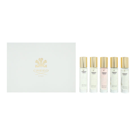 Creed 5 Piece Gift Set: Aventus For Her Eau de Parfum 10ml - Love In Eau de Parfum 10ml - Eau de Parfum 10ml - Eau de Parfum 10ml - Eau de Parfum 10ml